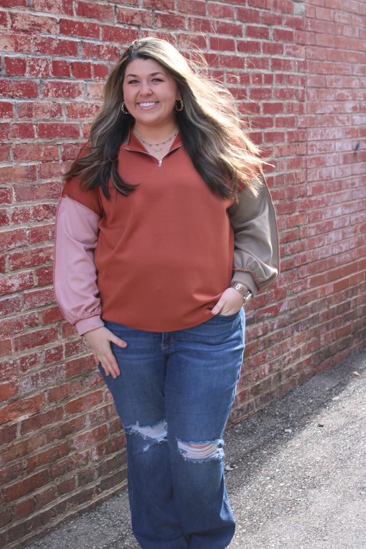 Colorblock Sweatshirt